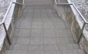  / Sanirano stepenište u ulici Himze Polovine, FOTO: Centar.ba